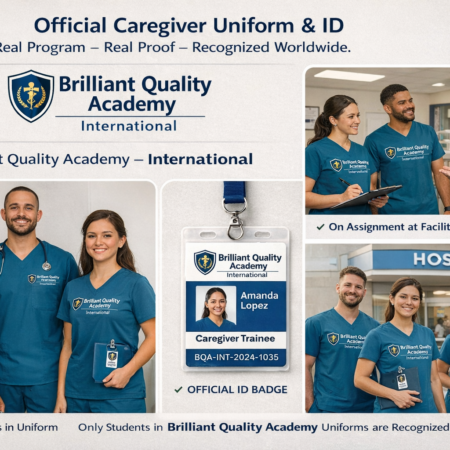 Caregiver Training + Facility Internship